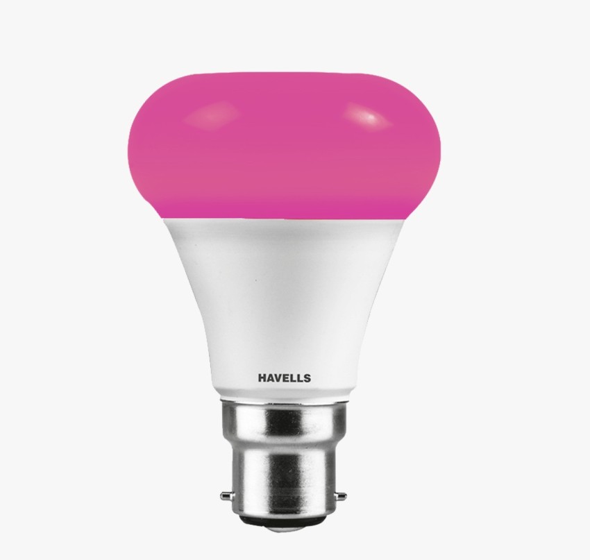 3 W Decorative B22 LED Bulb (Pink, Pack of 3) - havells