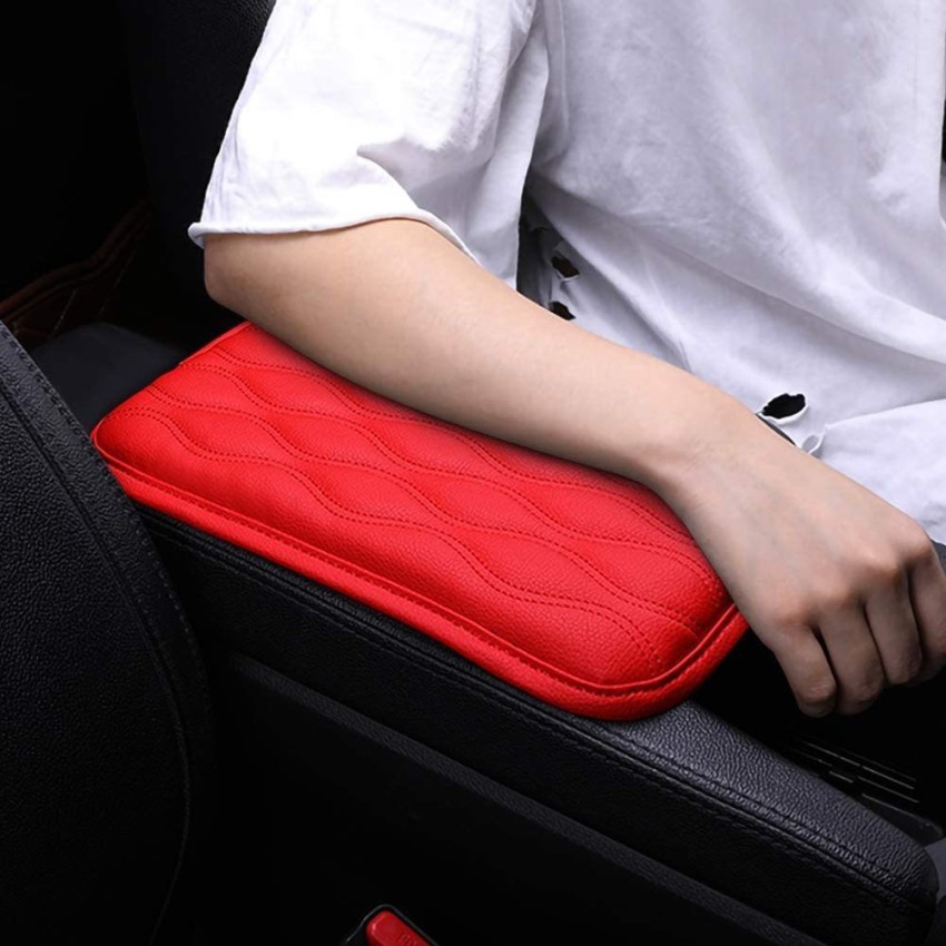 Car Center Console Cover, Armrest Pads, Leather Car Armrest Seat
