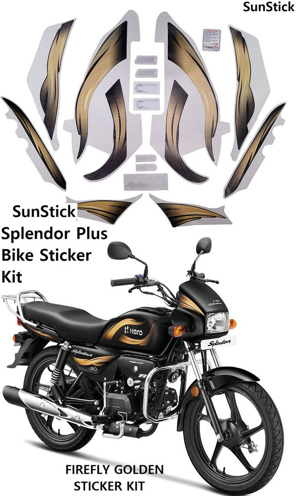 Splendor plus sticker kit price best sale