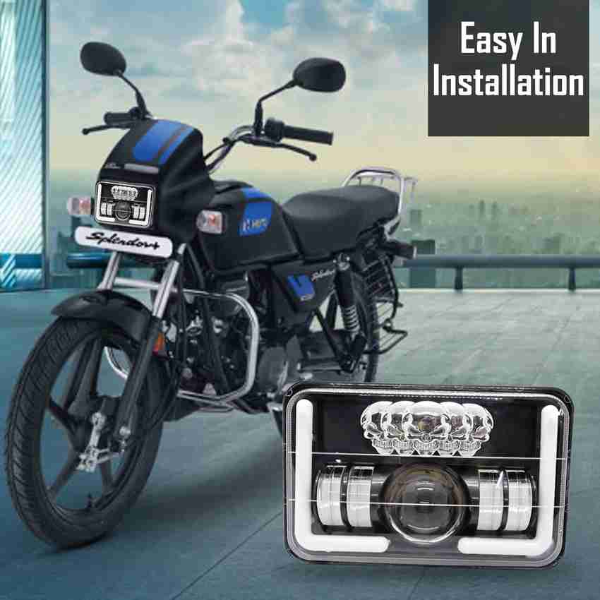 splendor plus modified headlight