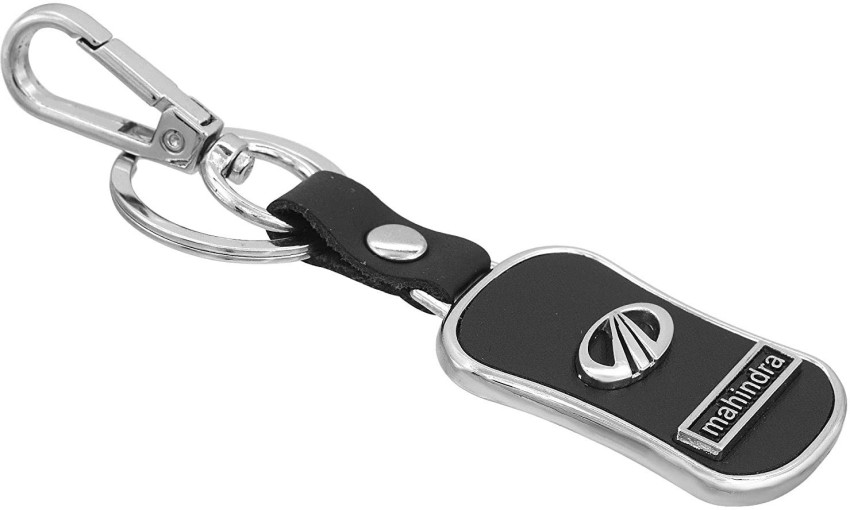 Leather Key Cover Compatible for Mahindra Thar, Scorpio