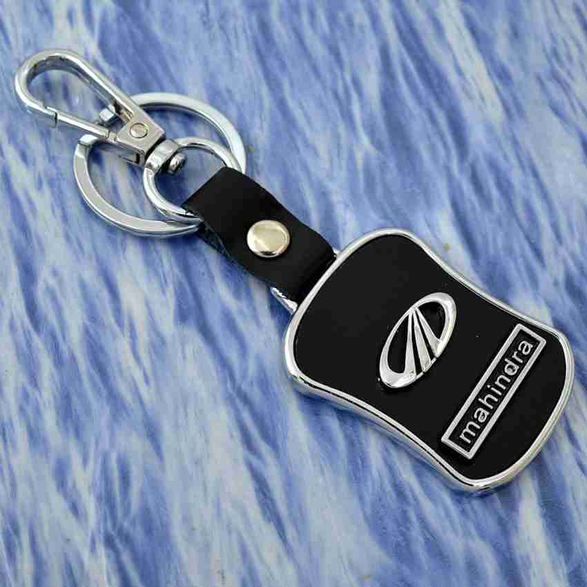 Leather Key Cover Compatible for Mahindra Thar, Scorpio