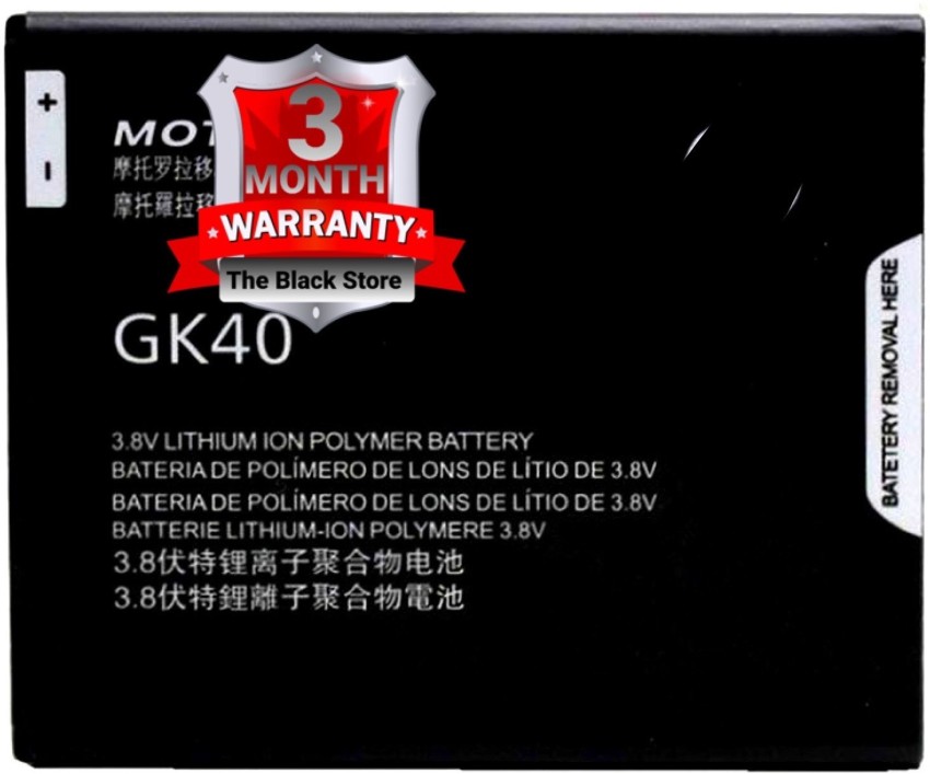 For Motorola Moto G4 G5 E4 Play XT1607 XT1609 GK40 2800mAh Replacement  Battery