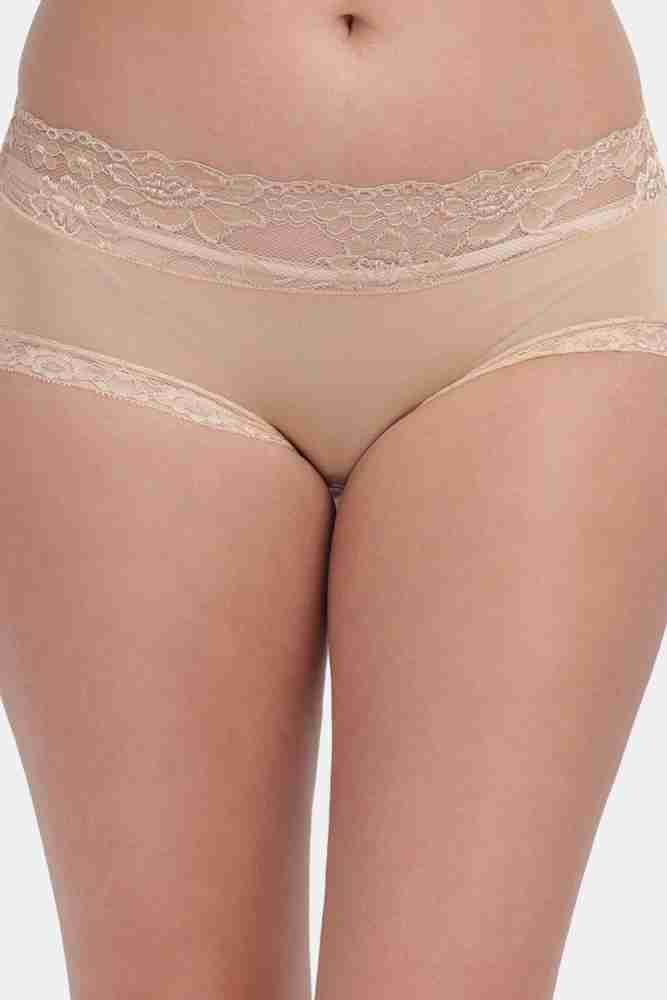 AMOUR SECRET Women's Nylon Mid Rise Multicolor Hipster Panty (P669)