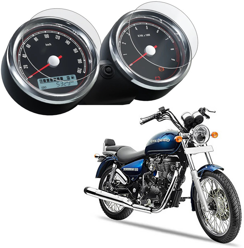 KACA Edge To Edge Tempered Glass for Speedometer of Royal Enfield Thunderbird 350 Ultra Clear Screen Glass Compatible with Bike Scooty 1 KACA Flipkart
