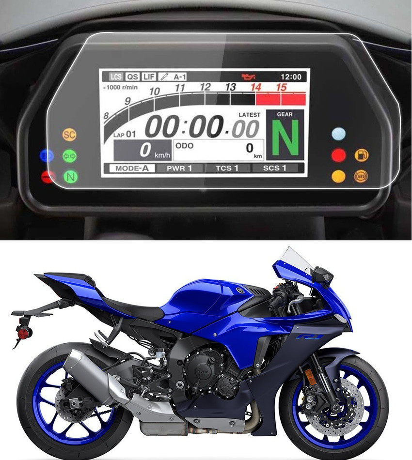 KACA Edge To Edge Tempered Glass for Speedometer of Yamaha R1