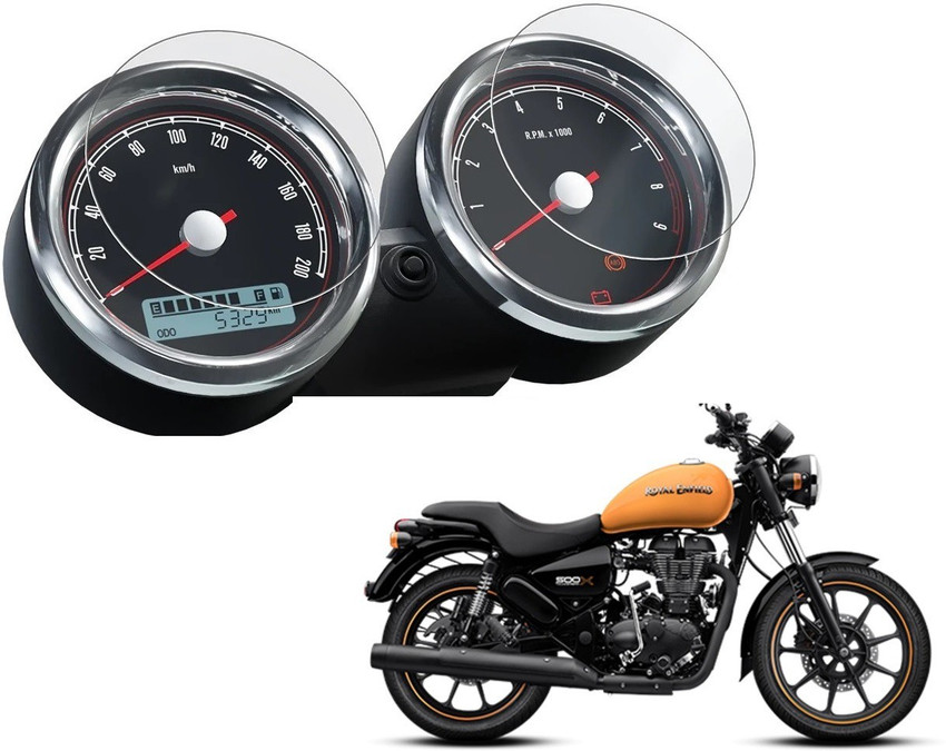 KACA Edge To Edge Tempered Glass for Speedometer of Royal Enfield Thunderbird 500X Ultra Clear Screen Glass Compatible with Bike Scooty 1 KACA Flipkart