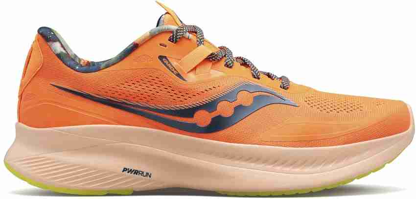 Saucony orange running shoes on sale