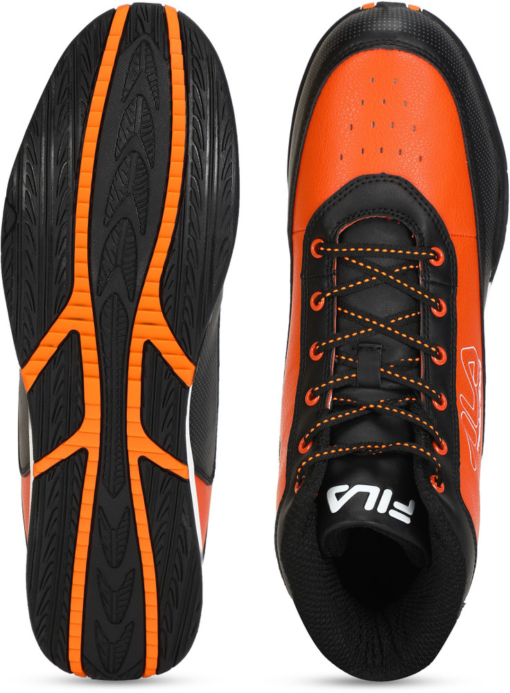 Fila black rubber shoes on sale