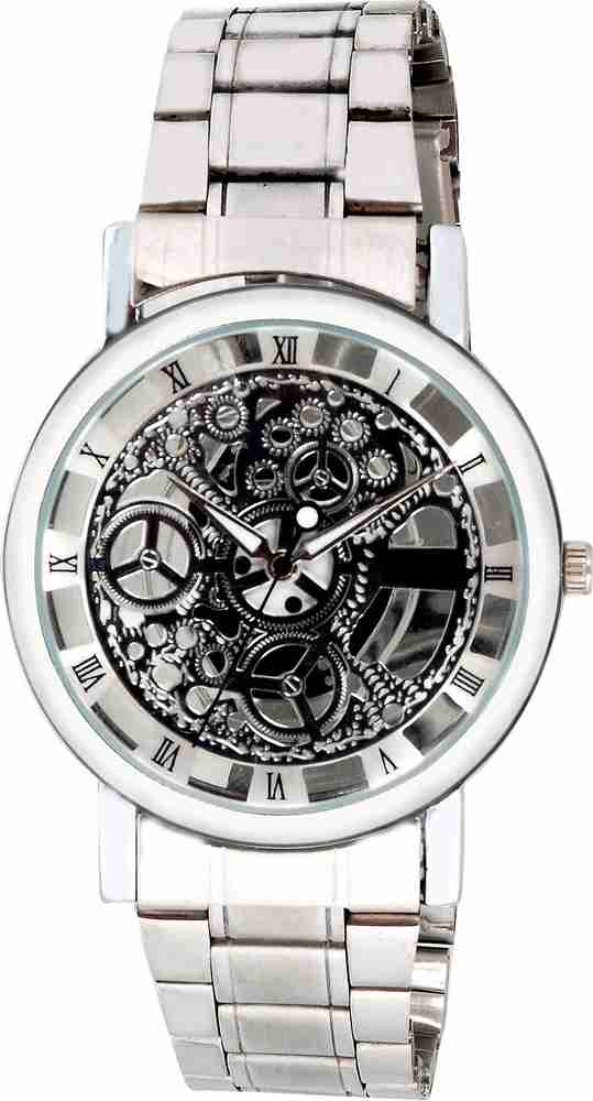 Transparent skeleton watches online