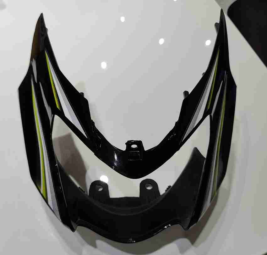Septra Sports T3 Black.Green Stk Visor Bike Headlight Visor Price