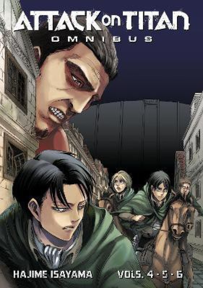 Attack on Titan Omnibus 2 (Vol. 4-6) by Hajime Isayama, Paperback