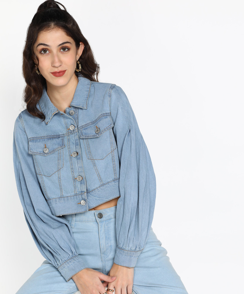 FOREVER 21 Full Sleeve Solid Women Denim Jacket Buy FOREVER 21 Full Sleeve Solid Women Denim Jacket Online at Best Prices in India Flipkart