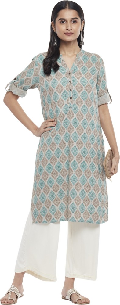 Rangmanch by Pantaloons Women Printed Straight Kurta - Buy Rangmanch by  Pantaloons Women Printed Straight Kurta Online at Best Prices in India