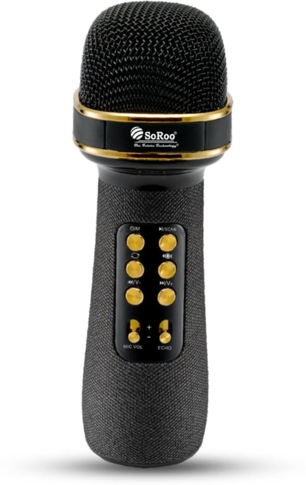 Soroo Sr-707 Wireless Bluetooth Rechargeable Mic Karaoke Singing Mike with  Led Light hifi speaker Bluetooth Mike Price in India - Buy Soroo Sr-707  Wireless Bluetooth Rechargeable Mic Karaoke Singing Mike with Led