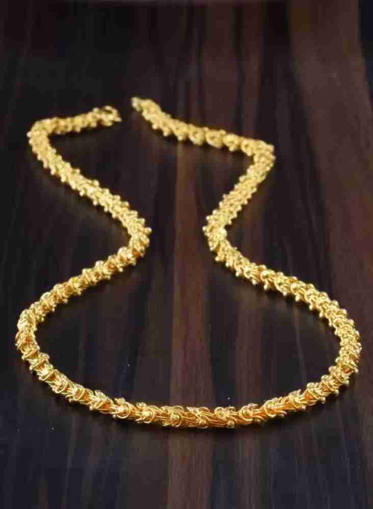 New Trendy Latest Chandramukhi Traditional Real Gold Designer Premium  Quality One Gram Gold Plated Daily Wear