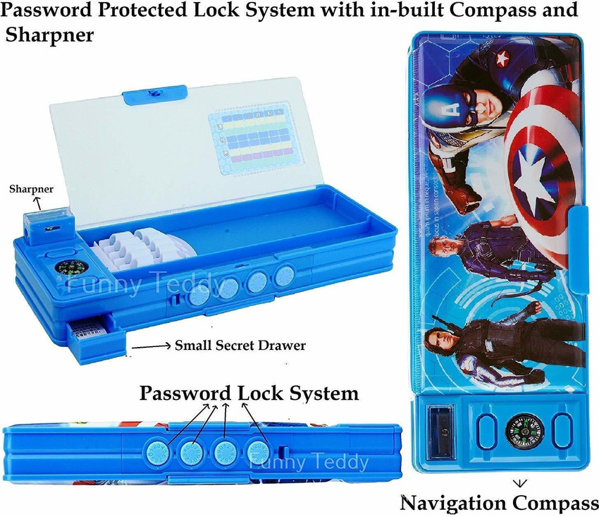 Flipkart Patly Password Protected Super Heroes Art Plastic