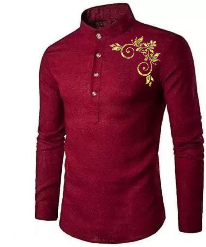 Embroidered Shirts For Men