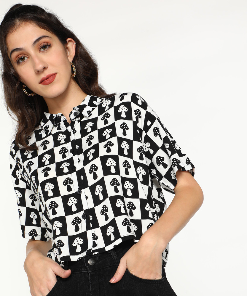 Checkered top 2024 forever 21