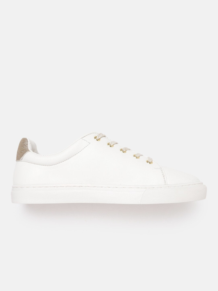 Dressberry women white sneakers top