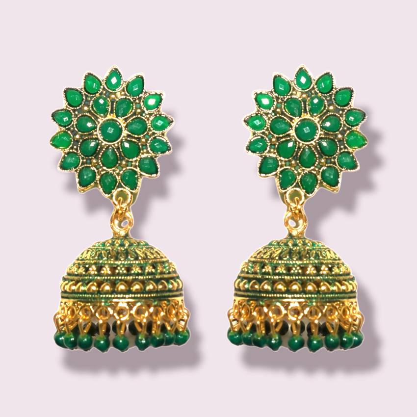 Flipkart Buy ShivaEstore Green color Artificial Earrings