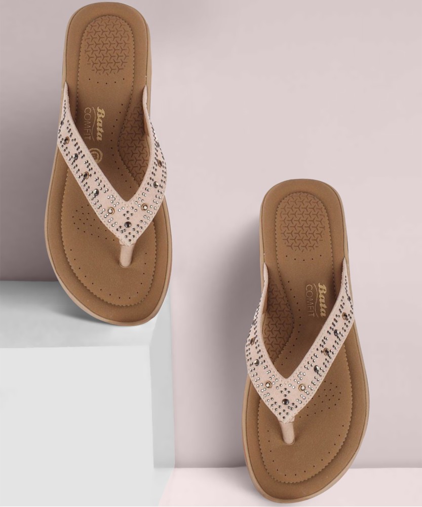 Bata flip flops for best sale ladies online