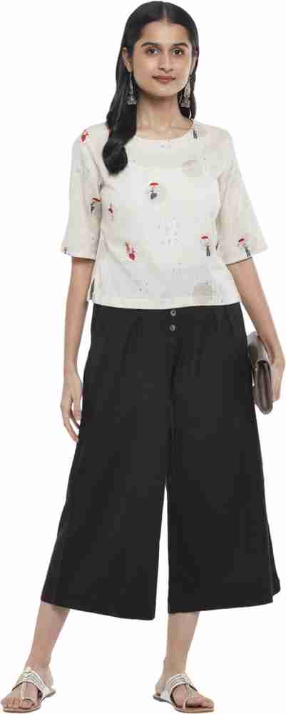 Buy Akkriti by Pantaloons Grey Regular Fit Pants for Women Online