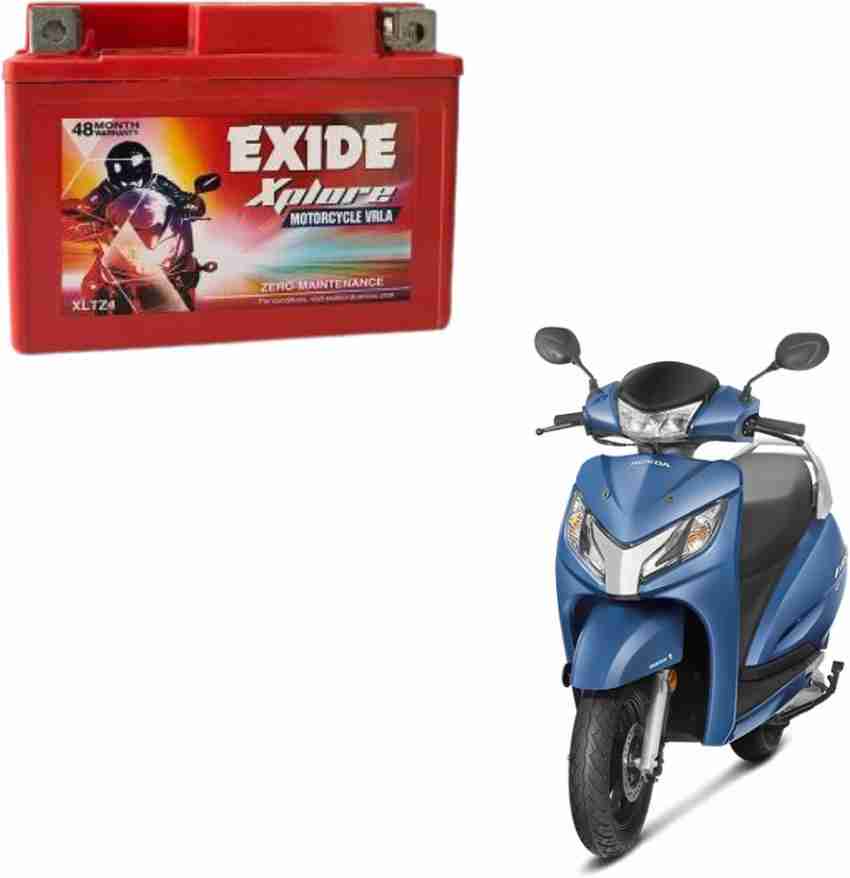 Exide activa battery clearance price