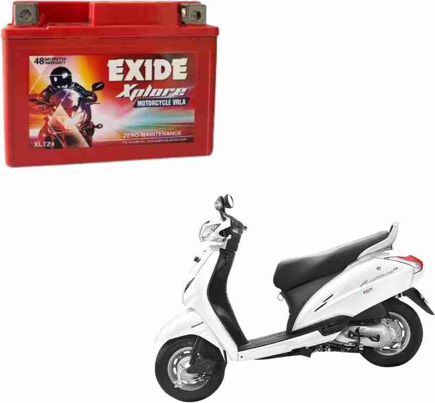 EXIDE Xplore XLTZ4 Honda Activa 3G 4 Ah Battery for Bike Price in
