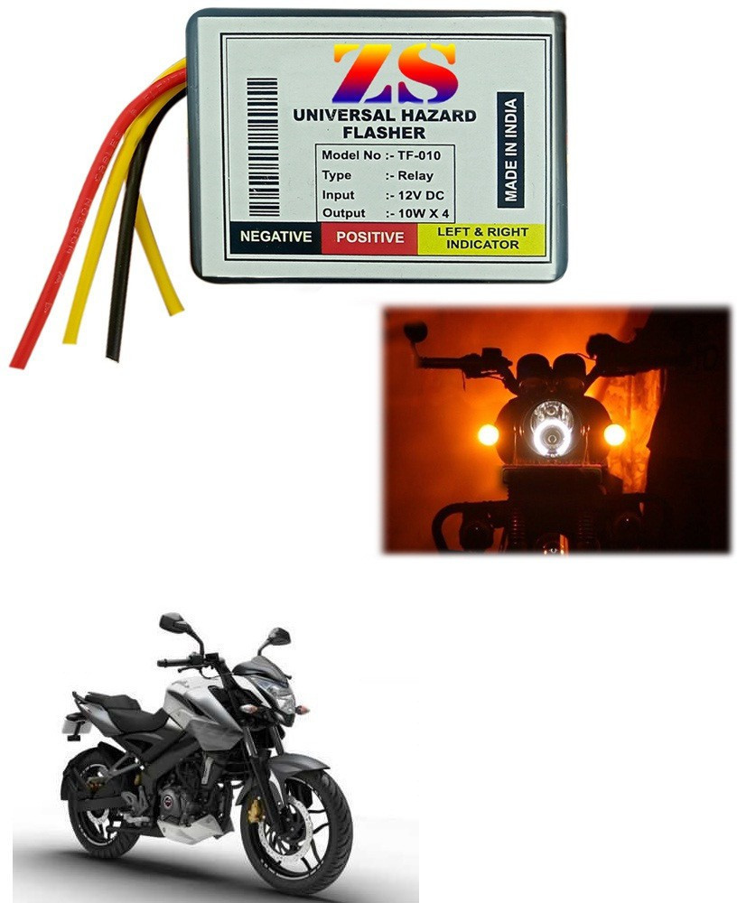 Znee Smart Front Rear Flasher Indicator Light for Bajaj Pulsar