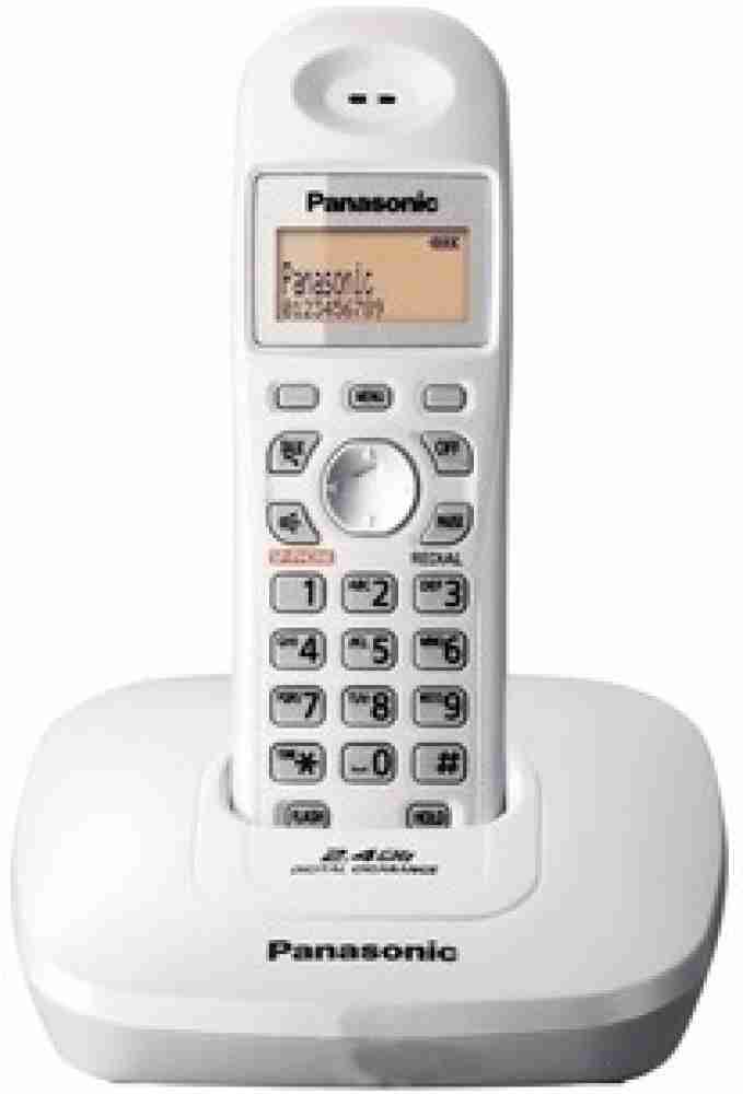 Panasonic Panasonic Kx-tg6561 Dect 6.0 Cordless Phone Cordless Landline  Phone with Answering Machine Price in India - Buy Panasonic Panasonic  Kx-tg6561 Dect 6.0 Cordless Phone Cordless Landline Phone with Answering  Machine online