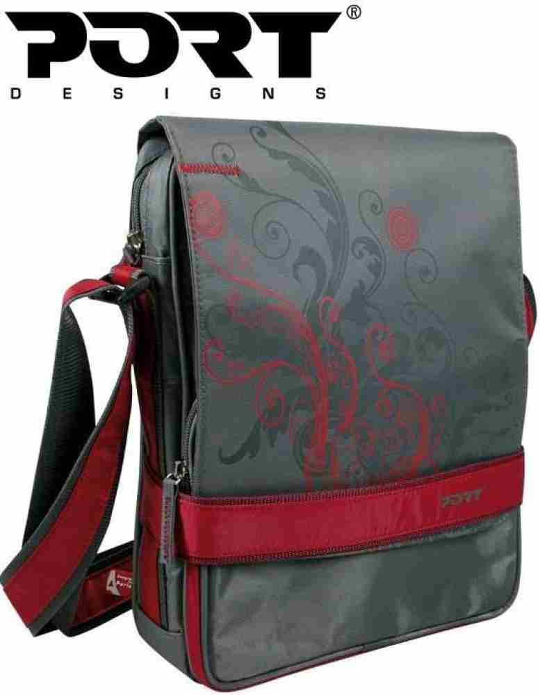 Port Designs 11 inch Laptop Messenger Bag Grey Price in India Flipkart