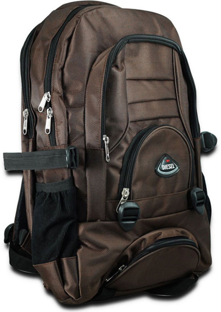 DIESEL Unisex Colmbia 15.6 L Laptop Backpack Brown Price in