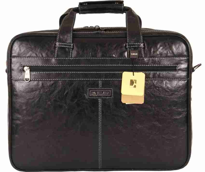 Da Milano CB 6138 15.6 L Laptop Backpack Black Price in India Flipkart