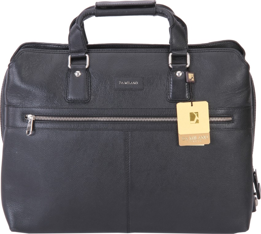 Da milano leather laptop bags hot sale