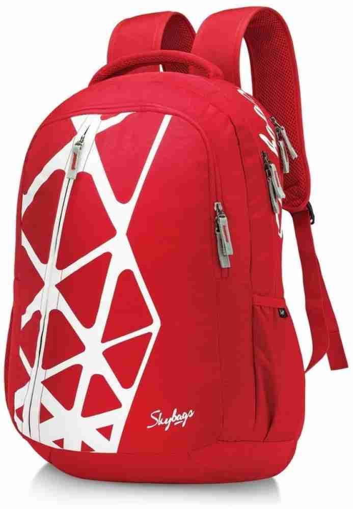 Flipkart SKYBAGS GEEK 04 BACKPACK RED School Bag School Bag