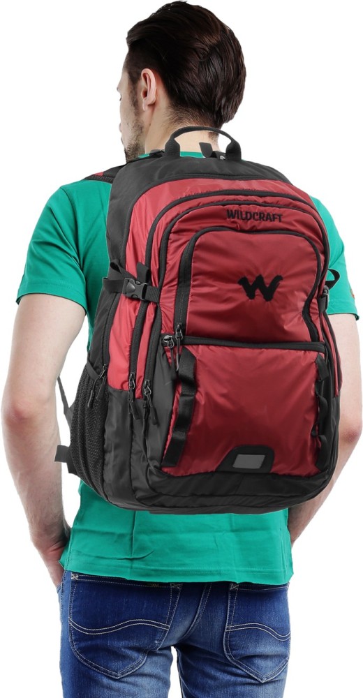 Buy Wildcraft Nylon Red Laptop Bag (8903338038788) at