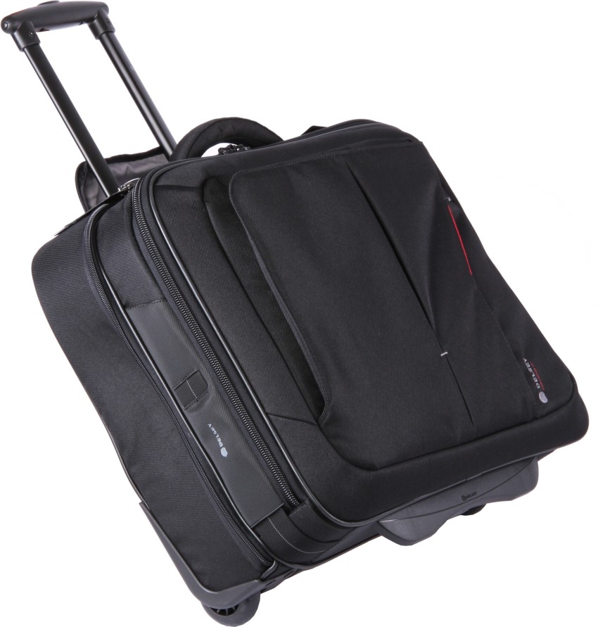 Delsey rolling store laptop bag