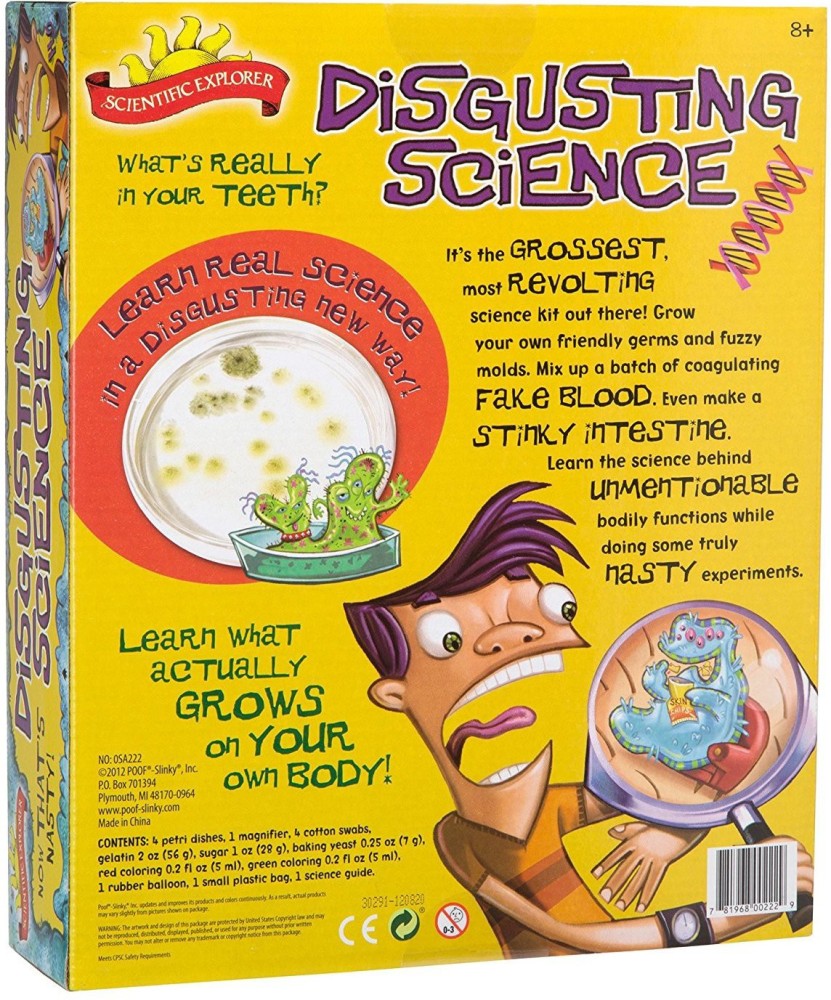 Scientific explorer disgusting store science kit