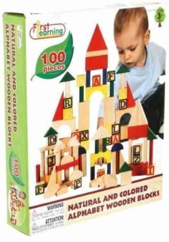First learning clearance wooden blocks
