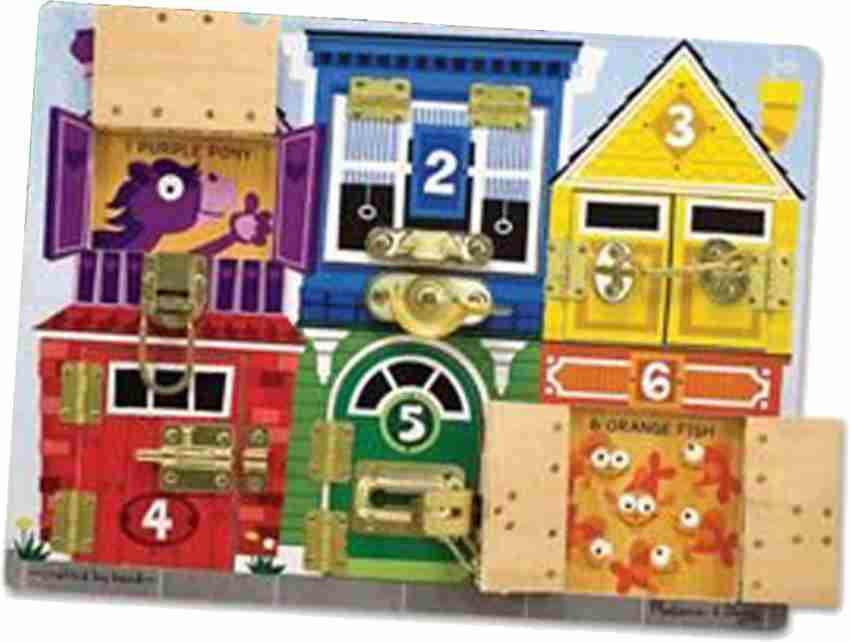 Melissa and doug sales lock puzzle