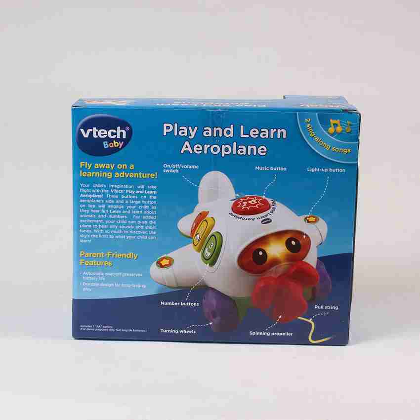 Vtech baby play shop and learn aeroplane