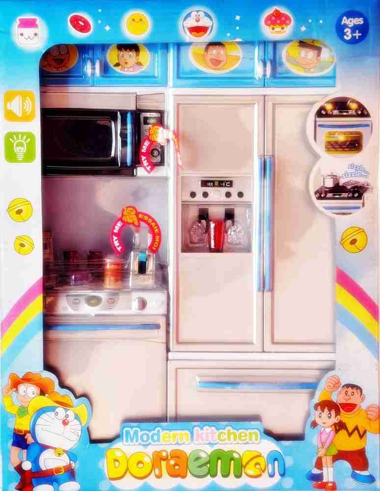 Ruppiee Shoppiee Doraemon Modern Kitchen Set Price in India Buy Ruppiee Shoppiee Doraemon Modern Kitchen Set online at Flipkart