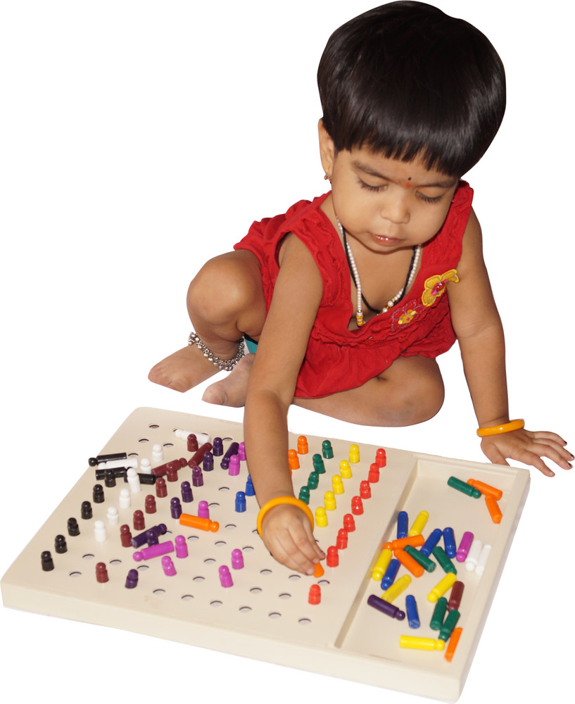 Children's store peg board