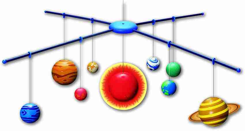 4M Solar System Mobile Making Kit