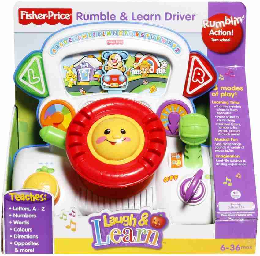Fisher price laugh & learn rumble clearance & learn driver