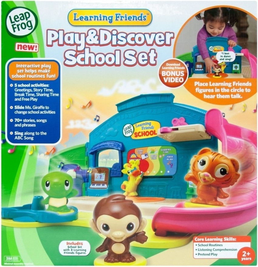 Leapfrog play and store discover school set