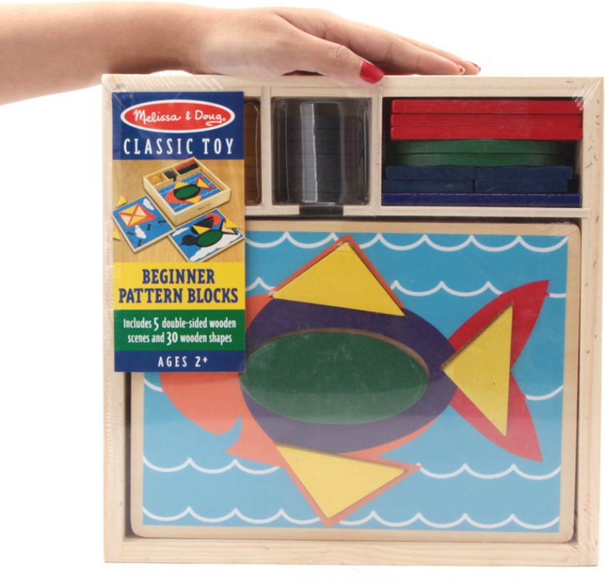 Melissa & doug beginner pattern sales blocks