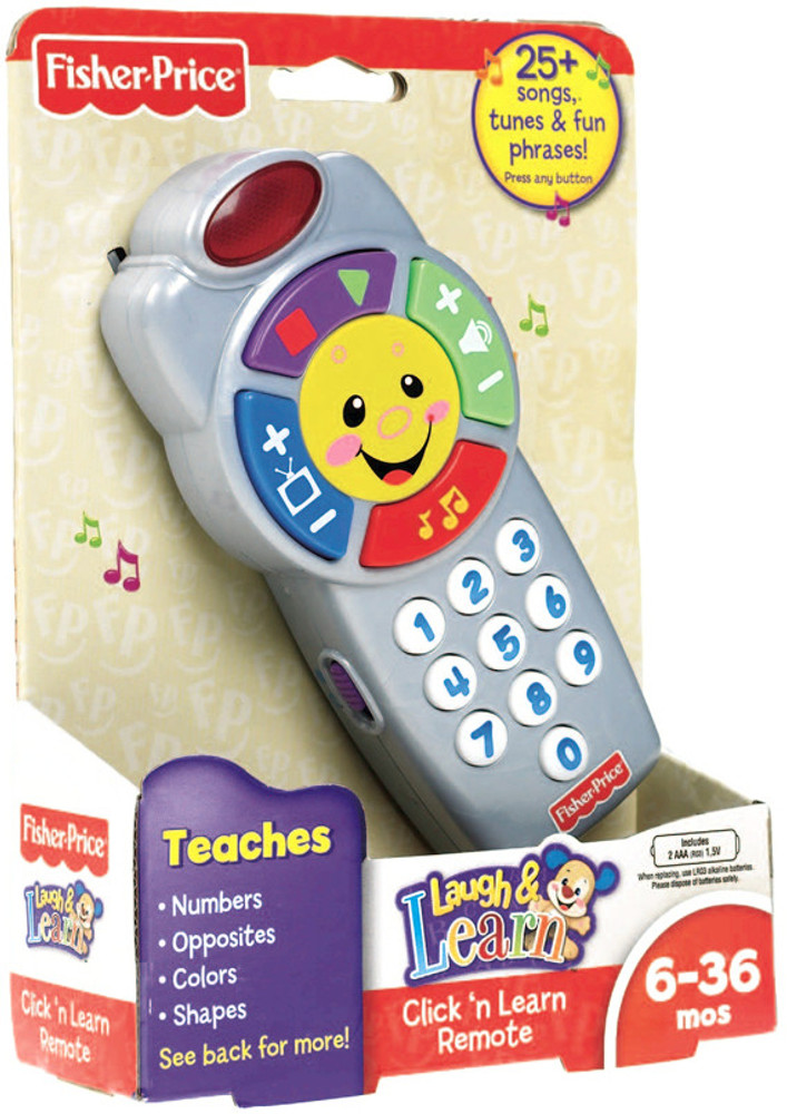 FISHER PRICE Laugh Learn Click N Learn Remote Laugh