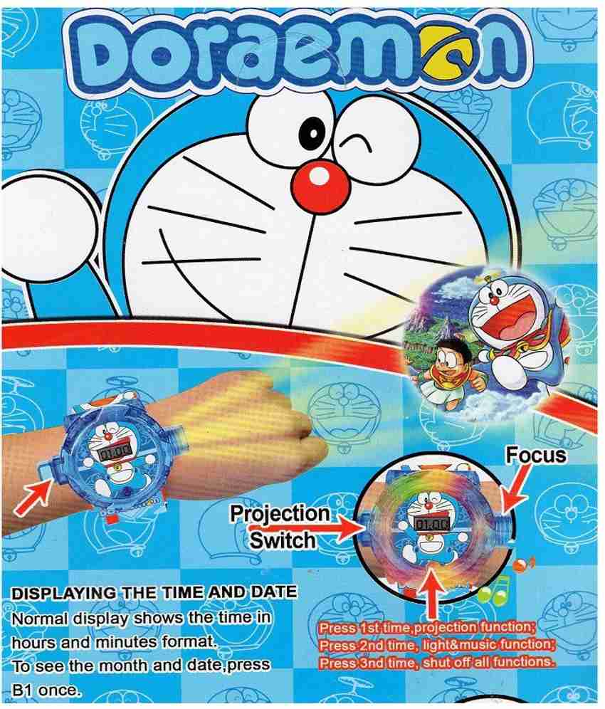 Switch Control Doraemon Projector Light Music Watch Price in India